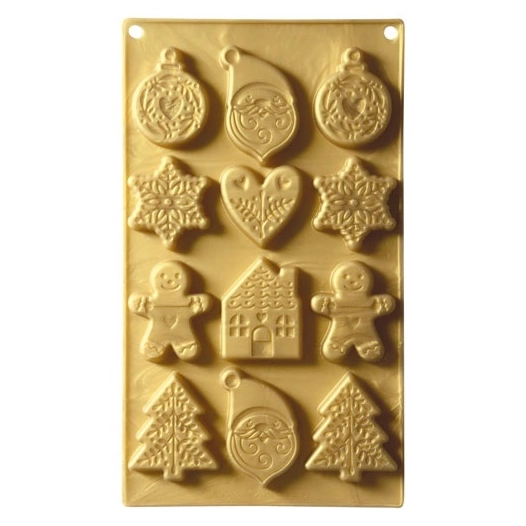 moule silicone biscuits de noel - carambelle sarl - scrapcooking