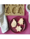 moule silicone biscuits de noel - carambelle sarl - scrapcooking
