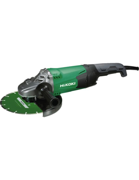 Meuleuse HIKOKI ø230mm Puissance 2200W, Interrupteur de sécurité - HIKOKI
