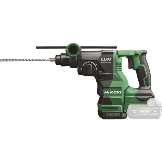 perforateur sds+ 26mm 18v brushless 3,2 j - 3 modes - uvp +lvh - 2 vit. - autostop - rfc