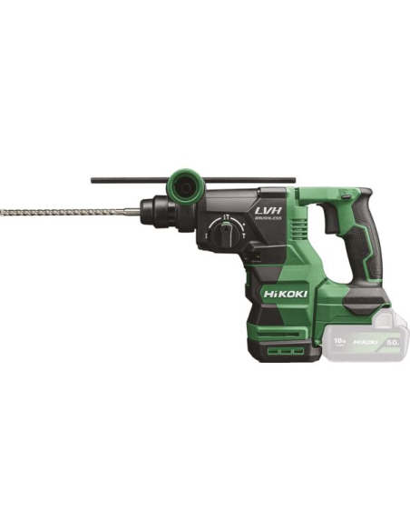 Perforateur SDS+ 18V Brushless 3,2 J, 3 modes, Brushless, 2 vitesses - HIKOKI