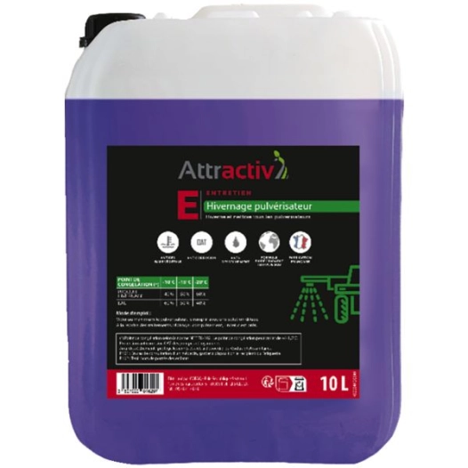 hivernage pour pulverisateur bio 10l