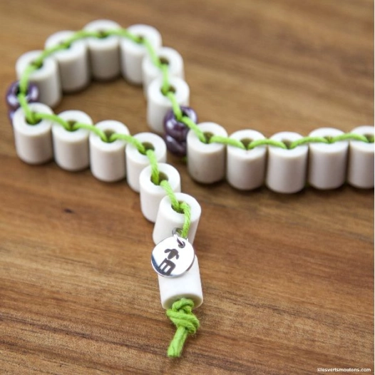 20 perles de cã©ramique aux emâ® conservation des aliments vert tilleul - la voie de la terre