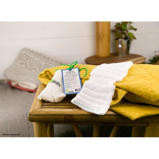 pochon de 40 perles de cã©ramique emâ® pour le lave-linge - la voie de la terre