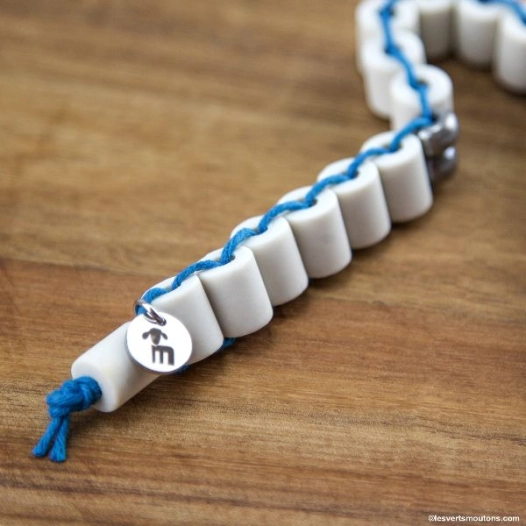 20 perles de cã©ramique aux emâ® conservation des aliments bleu azur - la voie de la terre