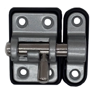 base plastique à broche renforcée 25 mm chrome mat