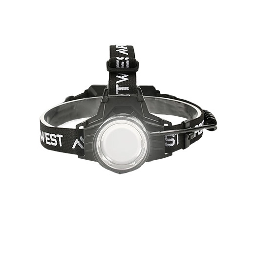 lampe frontale focalisante haute puissance - noir - portwest