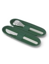 mb slim nest - trio couteau - vert / trio knife - green natural - monbento ld