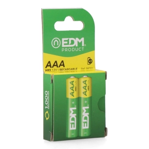 pile rechargeable aaa eco-series - hr03 950ma, ø 10,5 x 44,5 mm, 2 unités