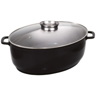 cocotte mijoteuse jumbo 43x33cm ceramique - baumalu