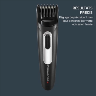 tondeuse barbe - lames inox auto-affã»tã©es - 0,5-20mm - 21 positions - 90min - 2 peignes rã©glables - lames lavables - noi - gp