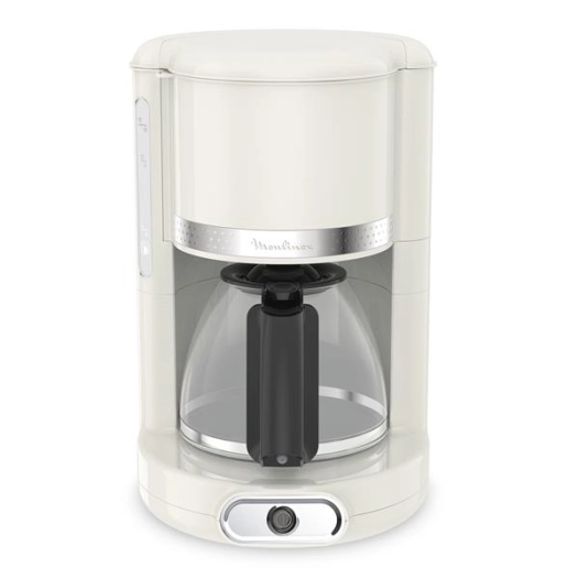 moulinex cafetière filtre 10-15 tasses ivoire - soleil - fg381a10 - moulinex
