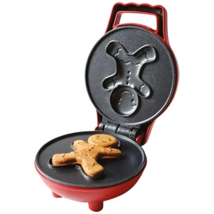 mini waffle factory gingerbreadman - carambelle sarl - scrapcooking