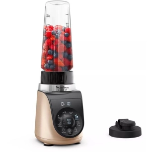 blender 0,7 l - 1 000 w - 8 programmes - gourde nomade - lames powelix - auto-nettoyage - compact - dune - gpe seb france - moul