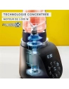 blender 0,7 l - 1 000 w - 8 programmes - gourde nomade - lames powelix - auto-nettoyage - compact - dune - gpe seb france - moul
