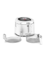 friteuse 1,2kg - 2,1l - 1900w - hublot grandview - filtre huile - piã¨ces lv - blanc - gpe seb france - moulinex