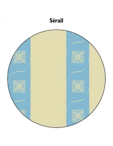 Housse coton/mousse/molleton/alu/mousse ptfe 5 épaisseurs t2 sérail