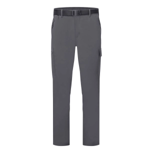 pantalon ultra léger slim stretch - taille 42 - gris métal short - portwest