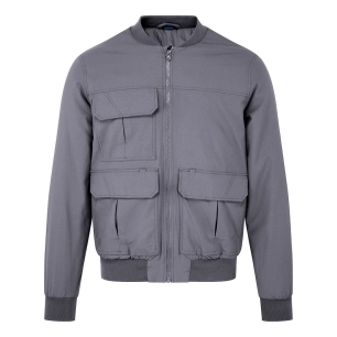 blouson bomber kx3 - taille l - gris zoom - portwest
