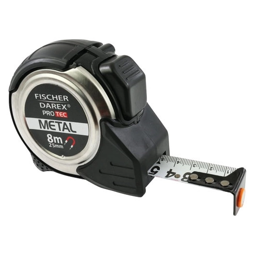 mesure boitier métal 8m x 25mm magnétique - fischer darex