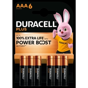duracell plus aaa x6