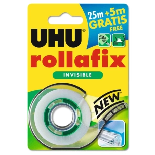 ruban adhésif transparent 19 mm x 30 m (25 + 5 m gratuit) ruban adhésif transparent 19 mm x 30 m (25 + 5 m gratuit) - uhu