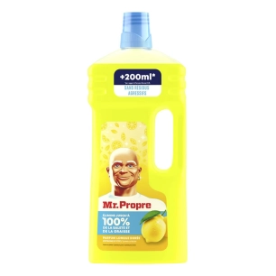 mr propre nettoyant multi-usages citrons d'été 1.5l dont 200 ml gratuit mr propre nettoyant multi-usages citrons d'été 1.5l dont