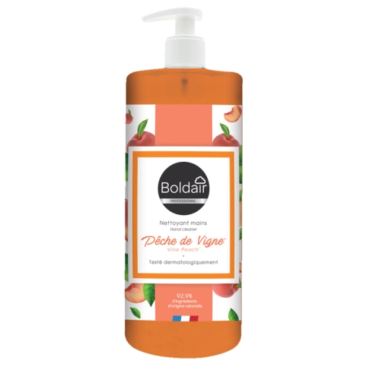 savon nettoyant mains pêche de vigne 93% naturel 500 ml savon nettoyant mains pêche de vigne 93% naturel 500 ml - boldair