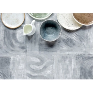 toile cirée déco taloche gris 140 cm x 20 m toile cirée déco taloche gris 140 cm x 20 m - access deco