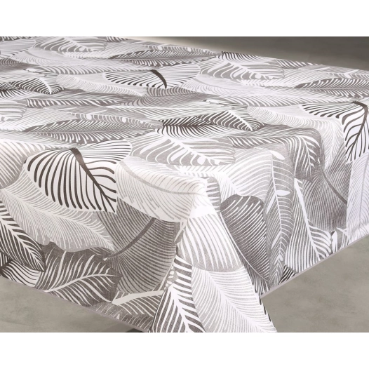 nappe en polyester mano gris 140 x 240 cm sur cintre nappe en polyester mano gris 140 x 240 cm sur cintre - access deco