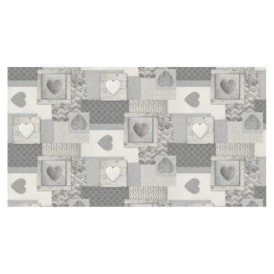 toile cirée déco bisous 140 cm x 20 m toile cirée déco bisous 140 cm x 20 m - access deco