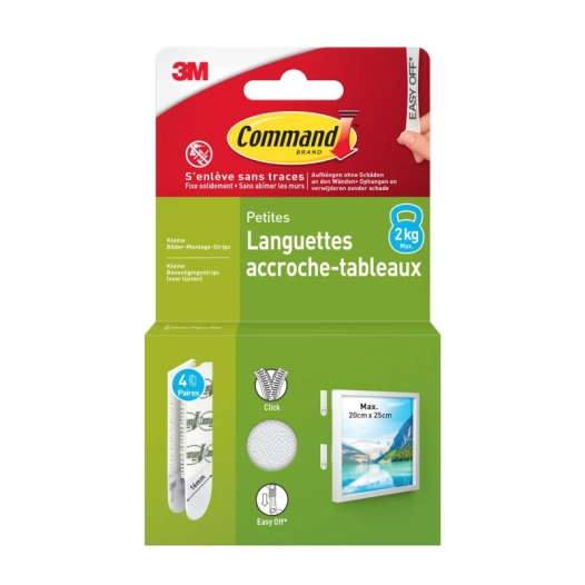 languettes adhésives accroches tableaux command lot de 4 paires languettes adhésives accroches tableaux command lot de 4 paires