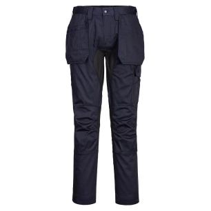 pantalon stretch wx2 holster - taille 30 - marine - portwest