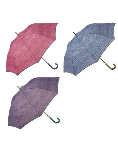 Parapluie Long Automatique UVP 50+ Protection UVP 50+, ouverture automatique - C-COLLECTION