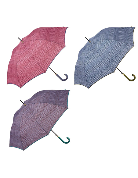 Parapluie Long Automatique UVP 50+ Protection UVP 50+, ouverture automatique - C-COLLECTION
