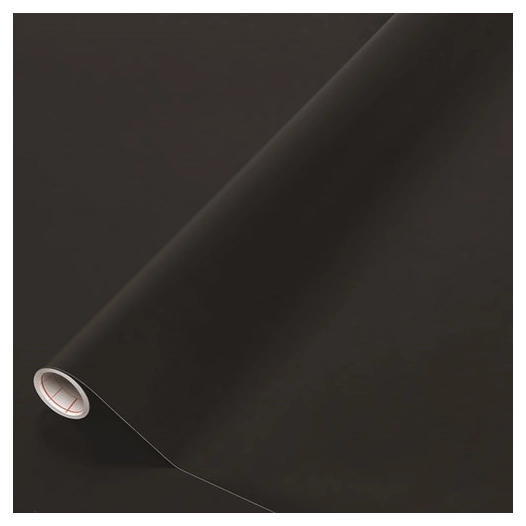 adhã©sif uni mat noir 45 cm x 1.5 m - contitech france