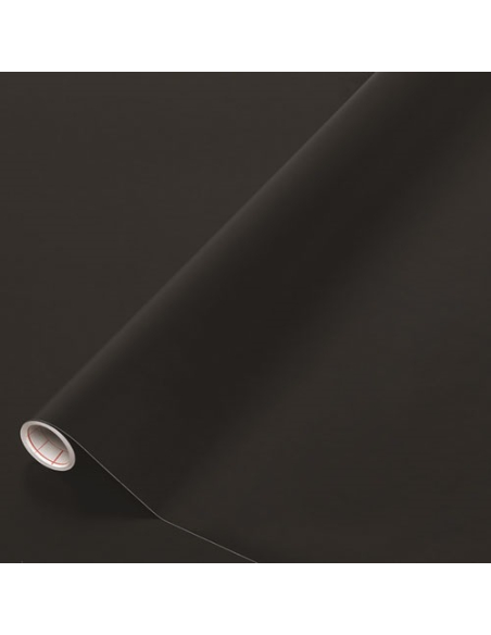 Adhésif Mat Noir CONTITECH Vinyle adhésif décoratif mat noir, facile à poser - CONTITECH FRANCE