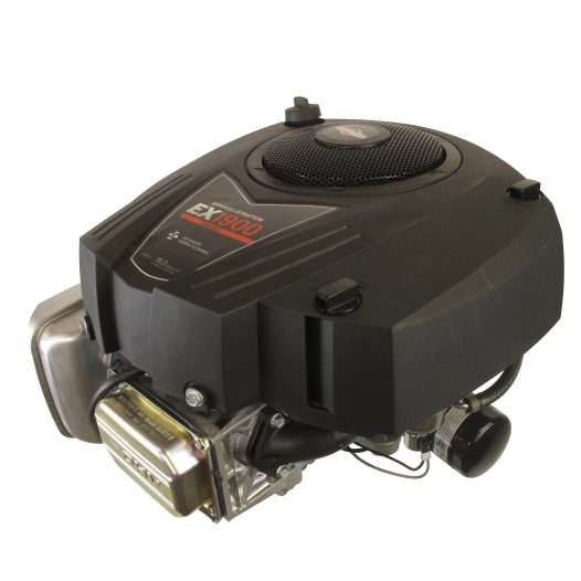 moteur briggs & stratton modèle série professionnel 19cv 540cc avec axe vertical 25.4 x 80mm, démarreur e start 12v, alternateur