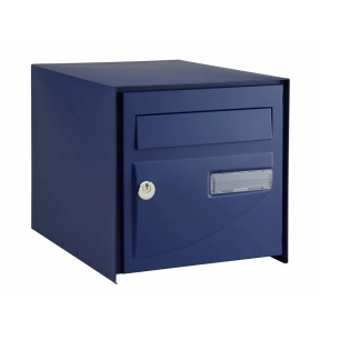 Boîte aux lettres Probat simple face bleue 5003 - DECAYEUX