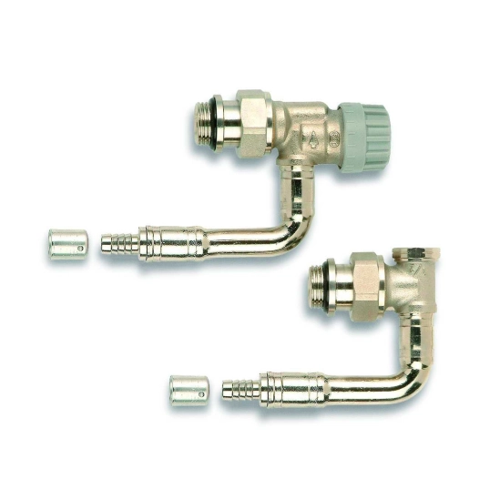 Kit hydrocâblé thermostatique équerre inverse à sertir - 1/2 16 - T11/T21 - Comap