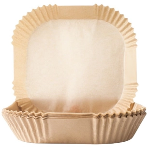 feuilles jetables 50/p carre 20x20cm air fryer - ibili