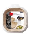 feuilles jetables 50/p carre 20x20cm air fryer - ibili