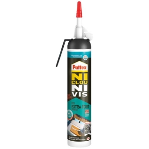 ni clou ni vis fix extra fort mastic sans pistolet 266 gr - henkel gp