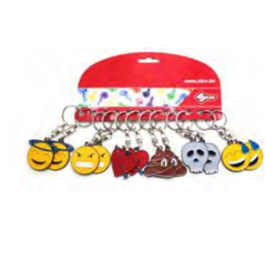 ã‰moticã”ne porte-clã‰s nouveau ass.12(6x2) - silca