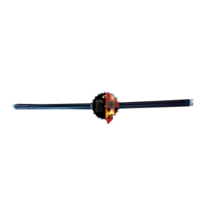 kit ramoneur mécanique 4 x tiges 1,40 m (longueur totale 5,6 m) + hérisson acier 250 mm