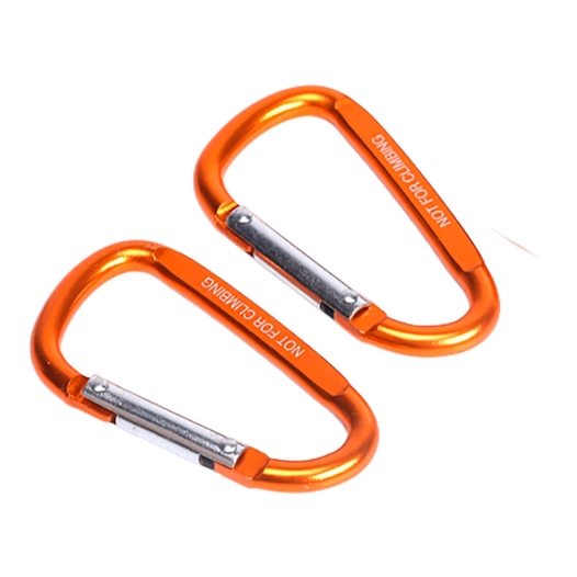 mousqueton 60 mm, lot de 2 unités