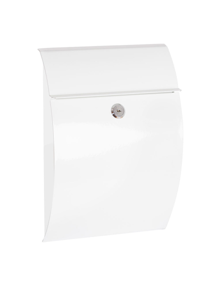 Boîte aux lettres ARREGUI Galan Acier blanc, design compact - ARREGUI