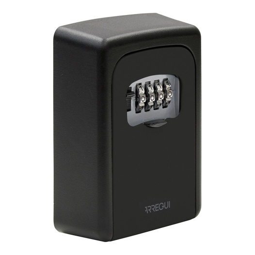 porte-clés à combinaison, aluminium, noir, 90 x 40 x 121 mm