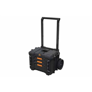 roc pro gear boite a outils mobile noir-3 tiroirs-64.8 x47.8x h78.8cm - billiet ld