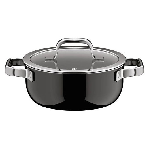 fusiontec mineral pro faitout bas 20cm 2l4 noir - gpe seb france - wmf cookware